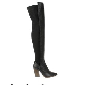 Vince Camuto Cottara over the knee boots size 8